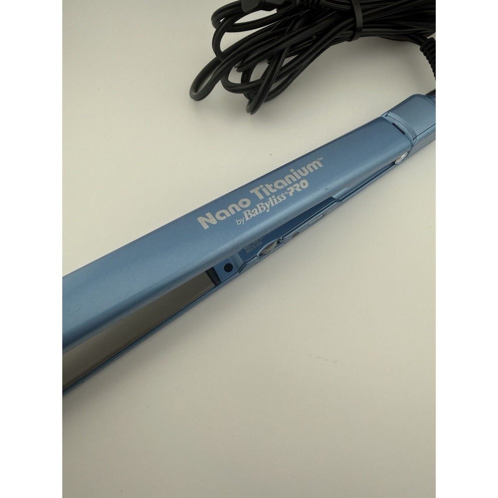 BaBylissPro Nano Titanium 1" Digital Hair Straightener Flat Iron BABNT3072